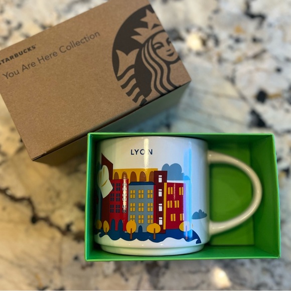 NIB Starbucks LYON, France YAH Collectible Mug - Picture 7 of 7